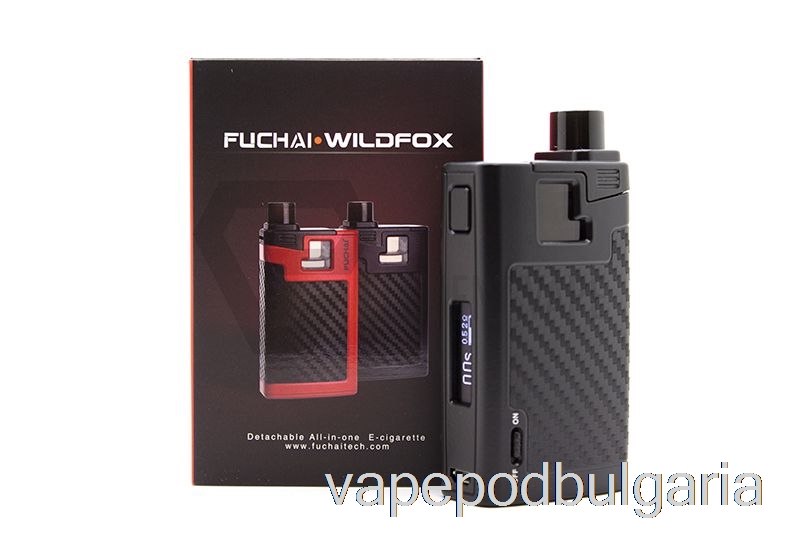 Vape Bulgaria Sigelei Fuchai Wildfox 40w комплект всичко в едно черен